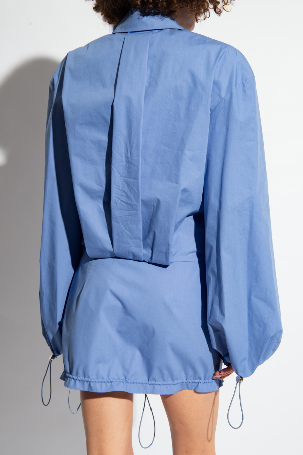 ワンピース THE ATTICO Women Mid Skirts 250WCA00093184 BLUE 4.jpg